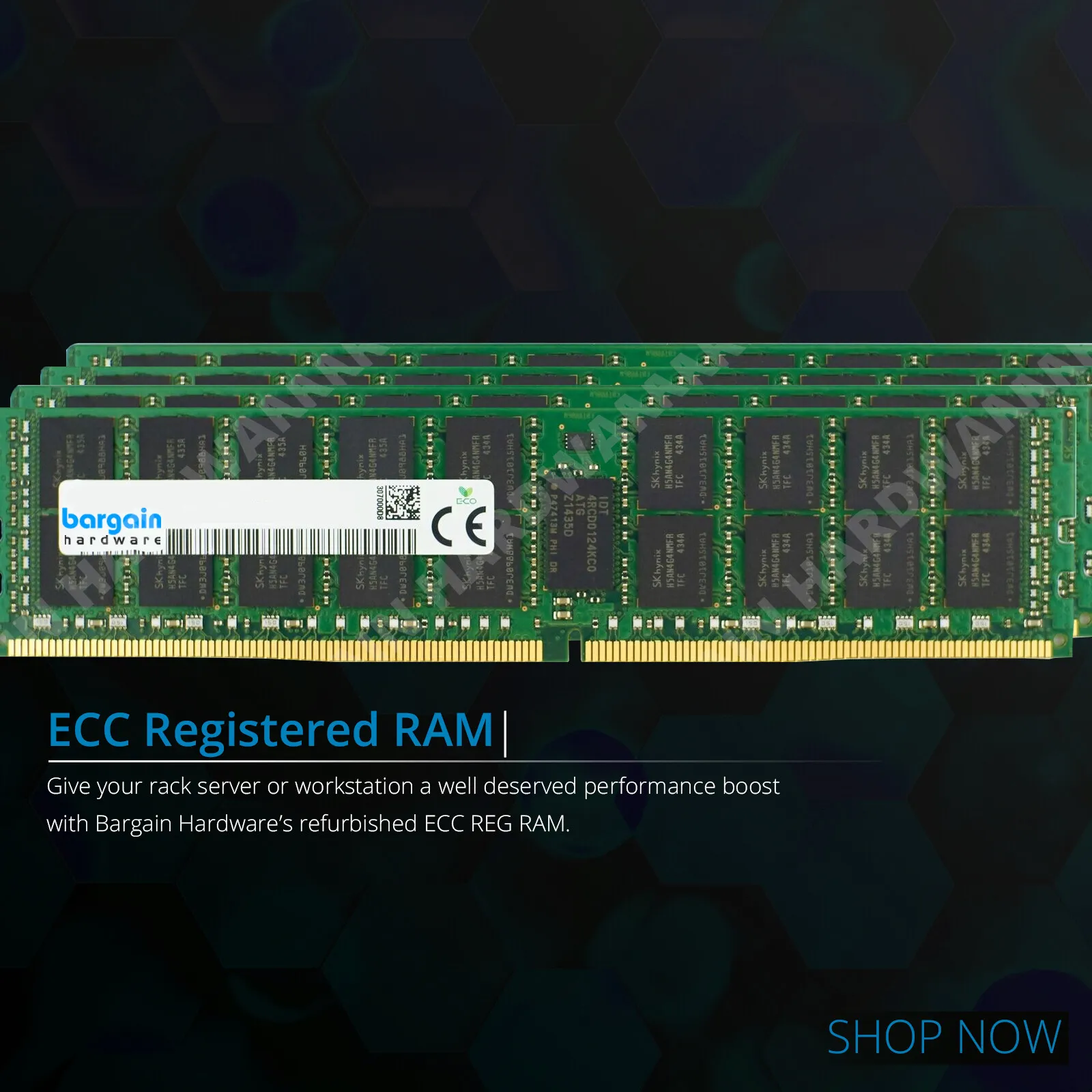HP BL460c G7 DDR3 ECC 12800R 14900R Server RAM: 4GB PC3 Memory 32GB - 96GB