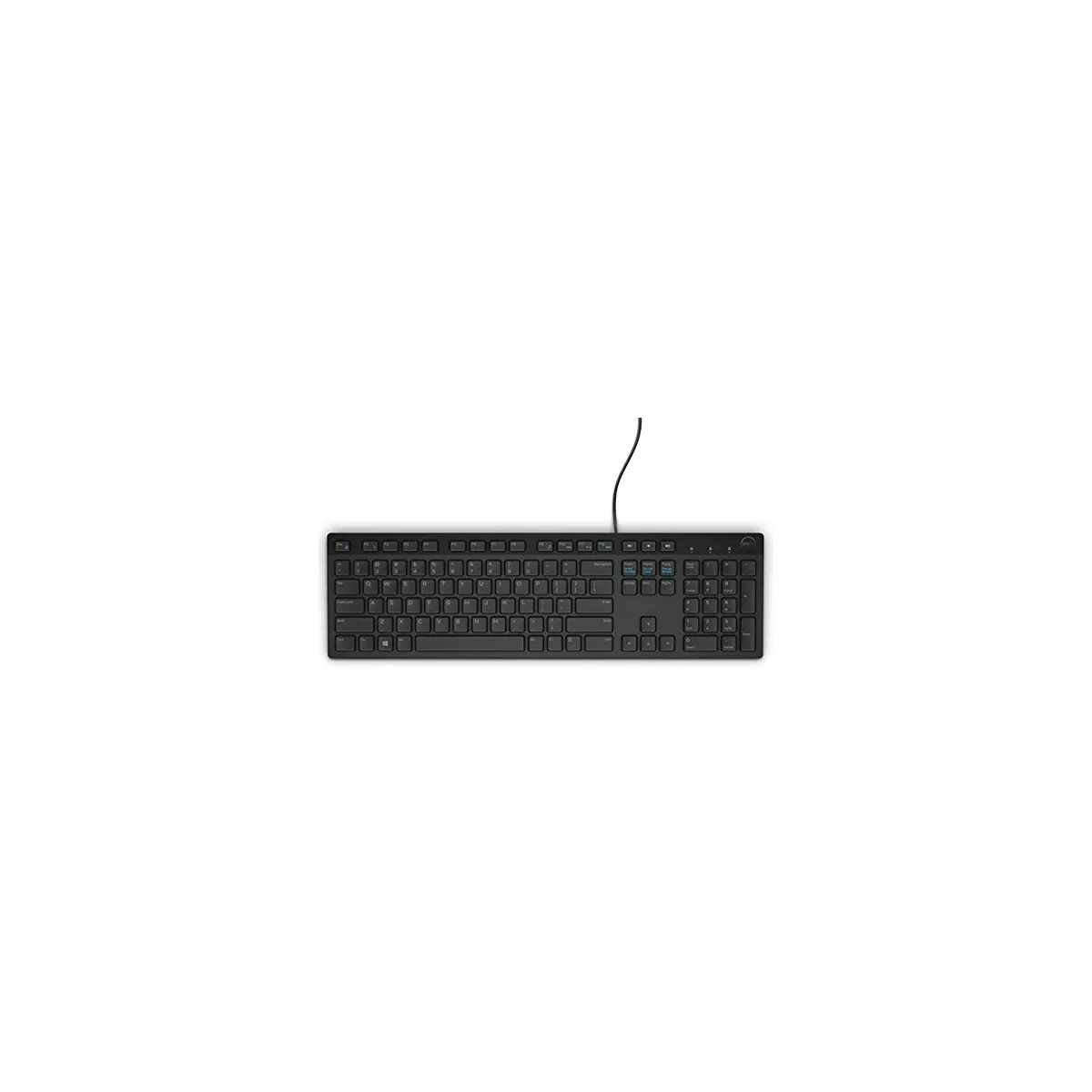 Dell KB216 Slim - UK Keyboard (Black, USB) New