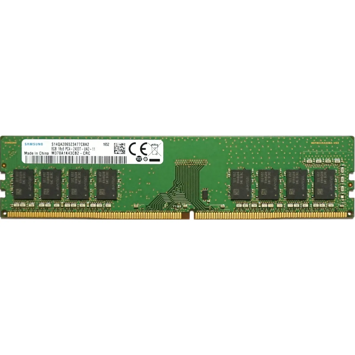 Unbranded - 8GB PC4-19200T-U (DDR4-2400Mhz, 1RX8)