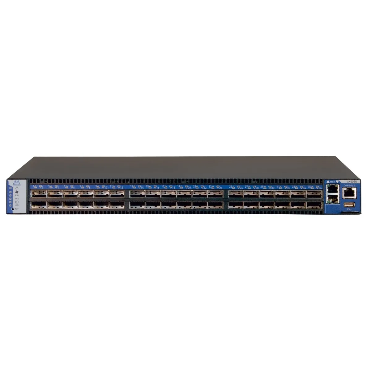 Mellanox SX6036 - 36xQSFP FDR InfiniBand Switch (with Inner Rails)
