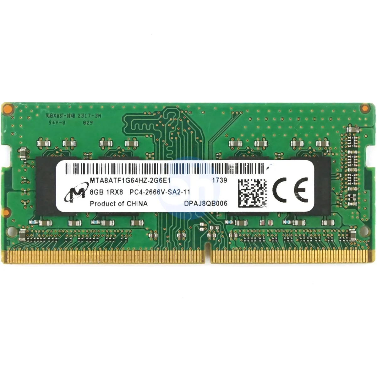 Unbranded - 8GB PC4-21300-V-S DDR4-2666MHz, 1RX8) Laptop RAM