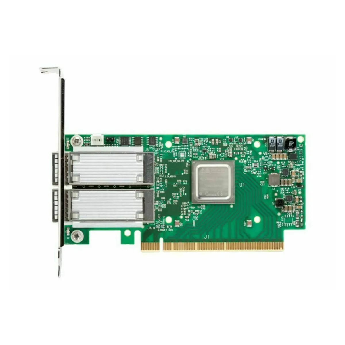 Dell Mellanox ConnectX-5 Ex CX516A Dual Port -100GbE QSFP28 FH PCIe-x16 Ethernet NIC