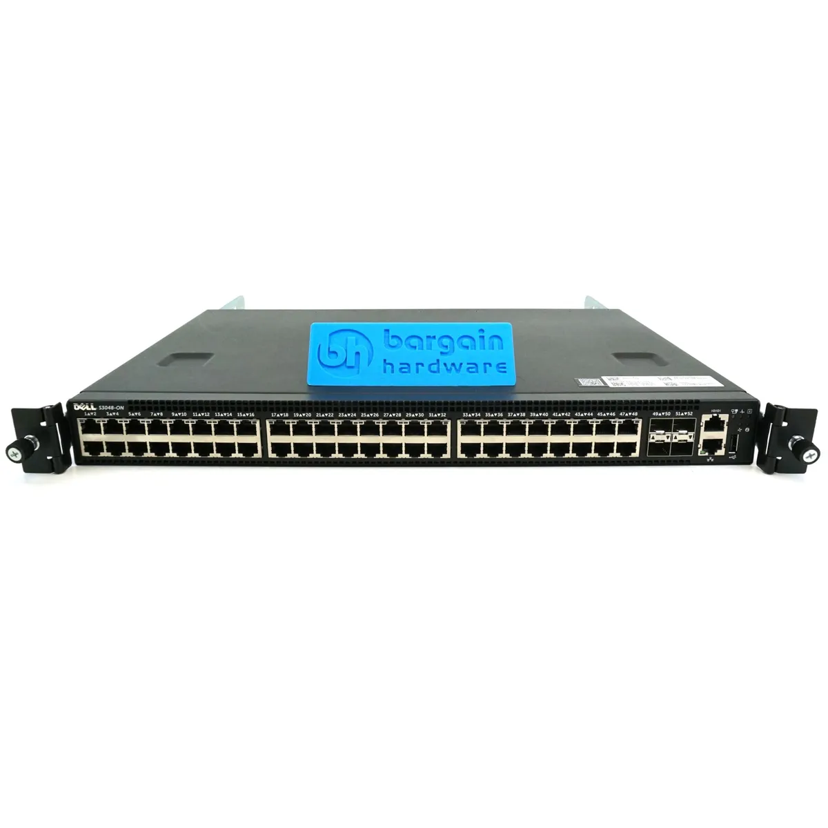 Dell EMC Networking S3048-ON 48 1Gbps RJ-45, 4 SFP+ Switch w/ Ears