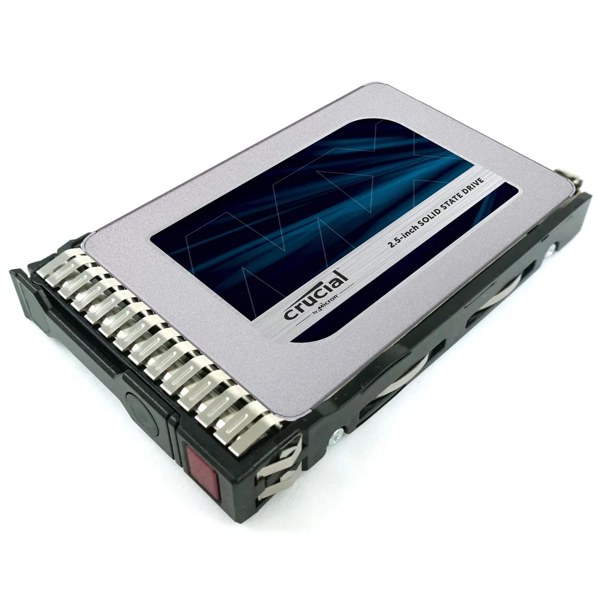 Crucial MX500 1TB SSD in (SFF 2.5in) HP ProLiant Gen8/Gen9 Caddy 651687-001