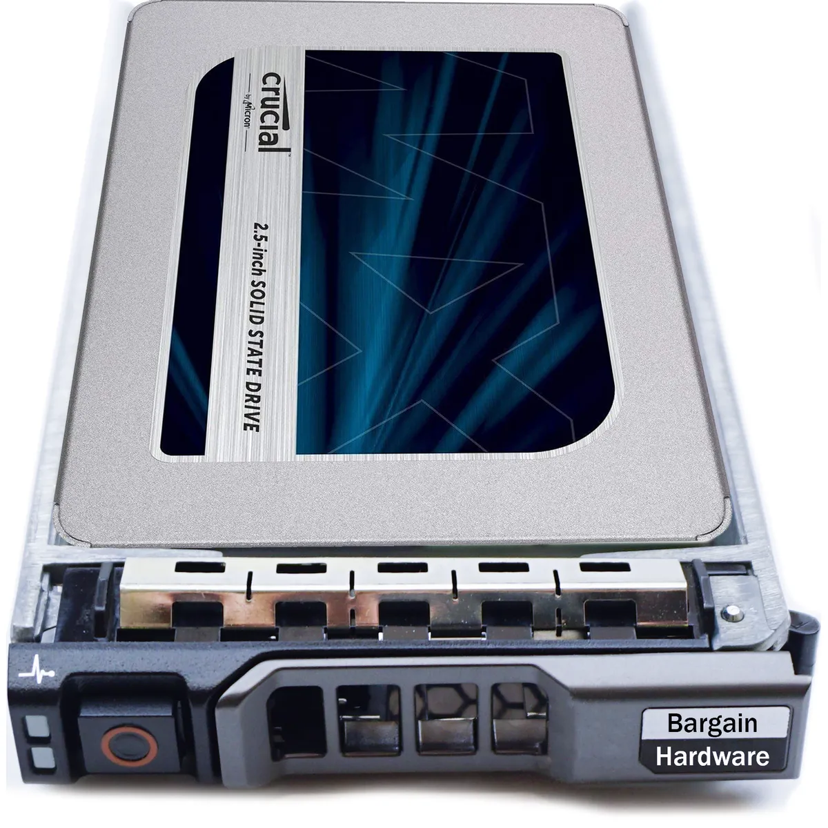 Crucial MX500 2TB SSD in (LFF 3.5in) in Dell PowerEdge 11th/13th Caddy