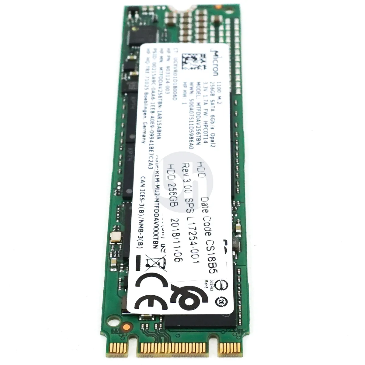 HP (903124-003) - 256GB M.2 2280 B+M SATA 6Gbps SSD L17254-001