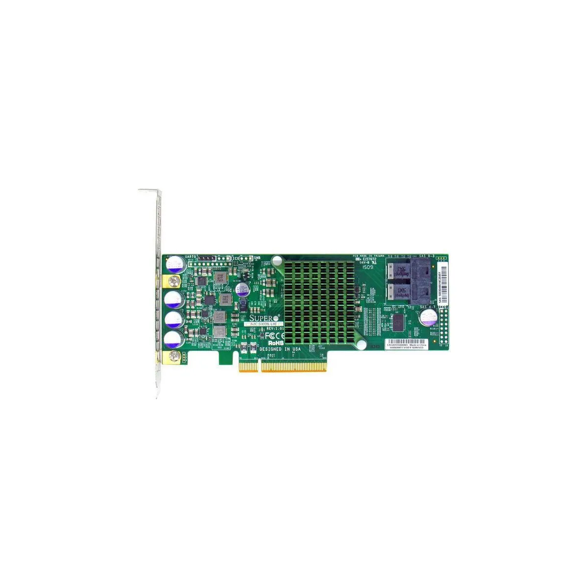 SuperMicro AOC-S3008L-L8e - FH PCIe3.0-x8 12Gbps Internal HBA