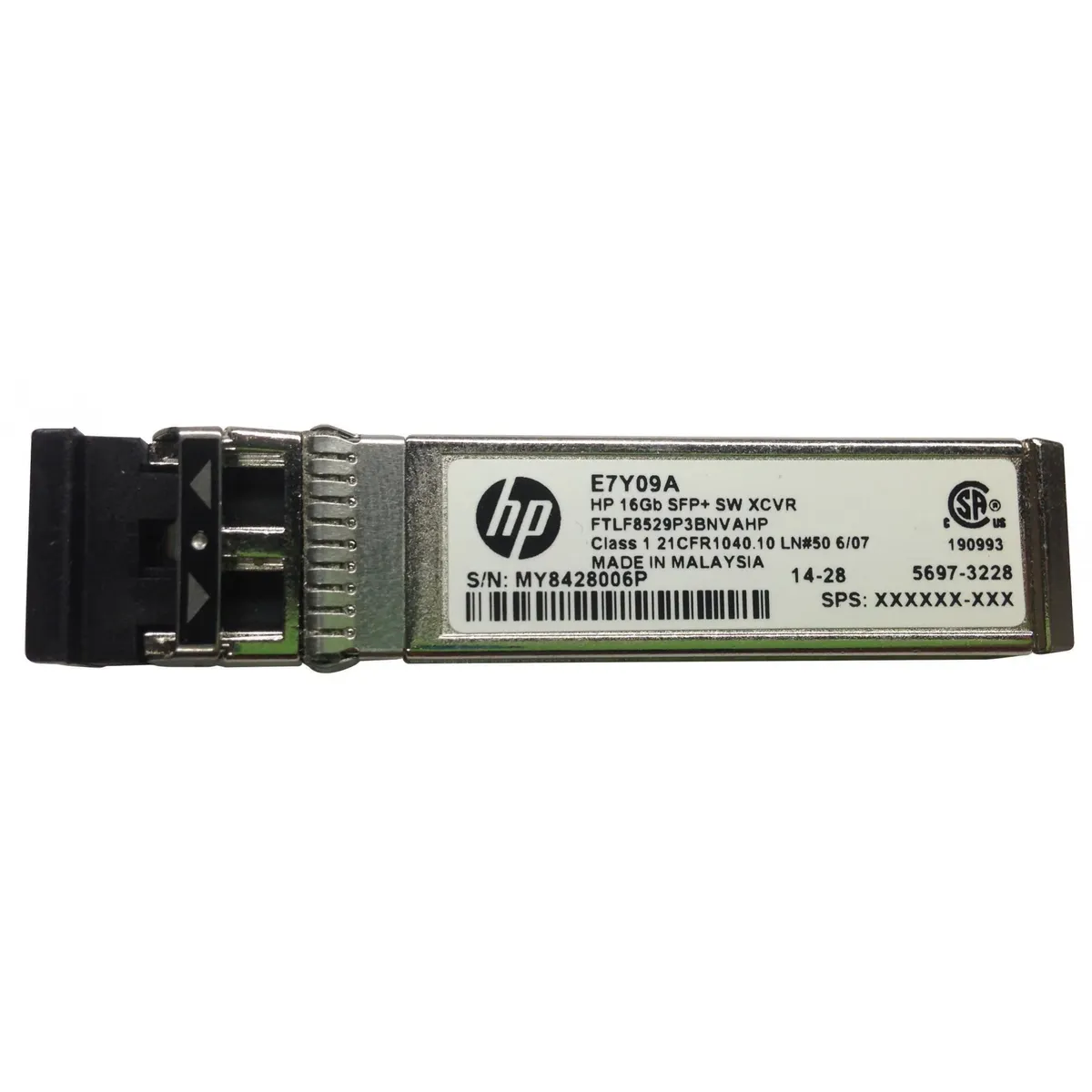 HP E7Y09A 16Gbps MMF SW LC SFP+ Mini GBIC