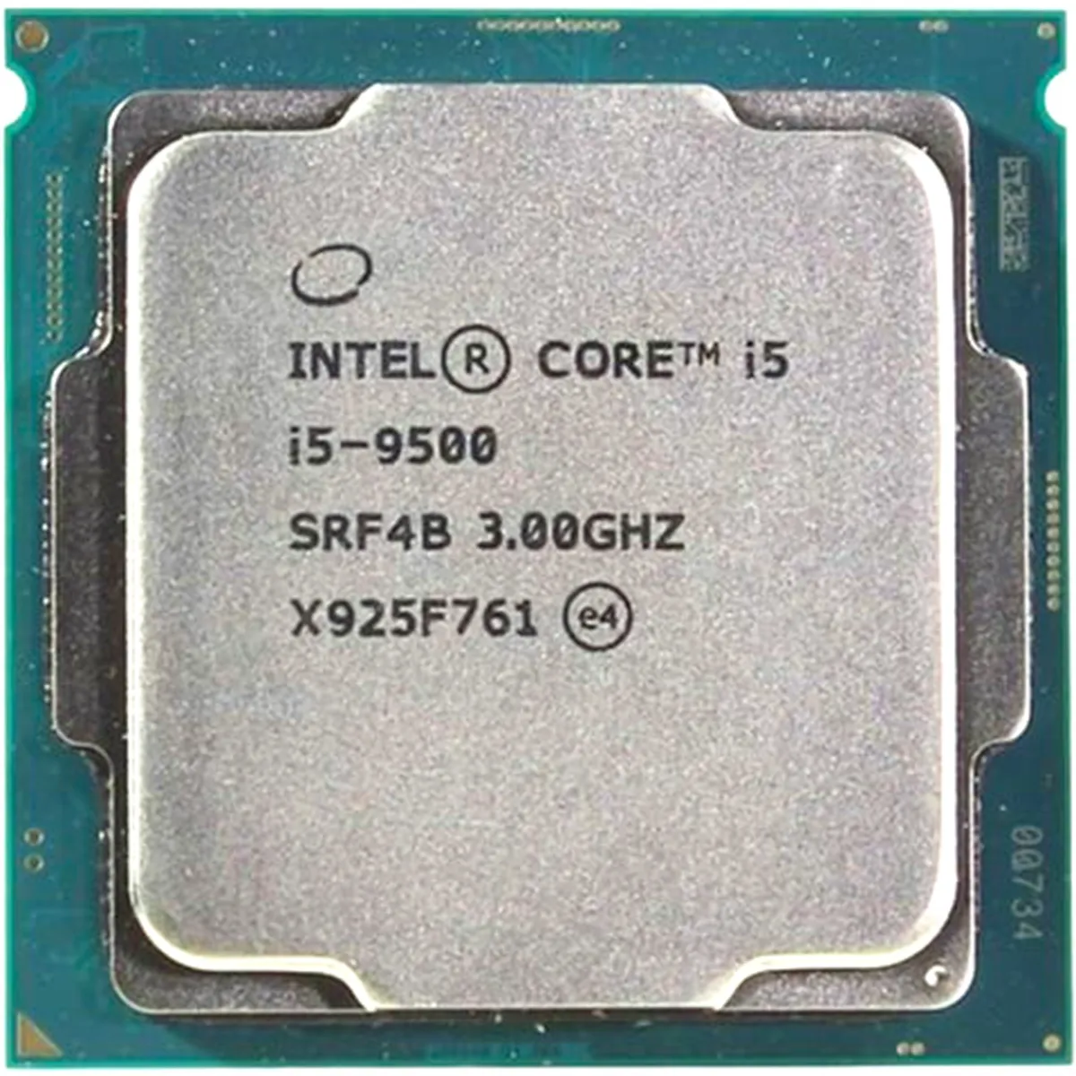 Intel Core i5-9500 (SRF4B) 6-Core 3.00GHz LGA1151 9MB 65W CPU Processor