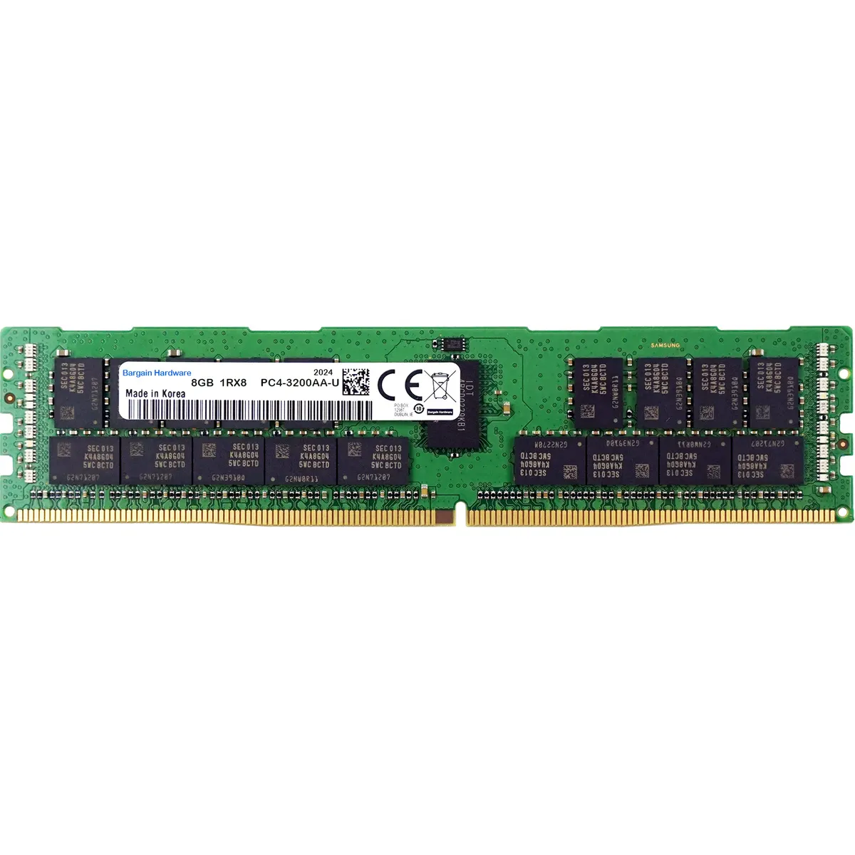 8GB PC4-25600AA-U (1RX8, DDR4-3200MHz)