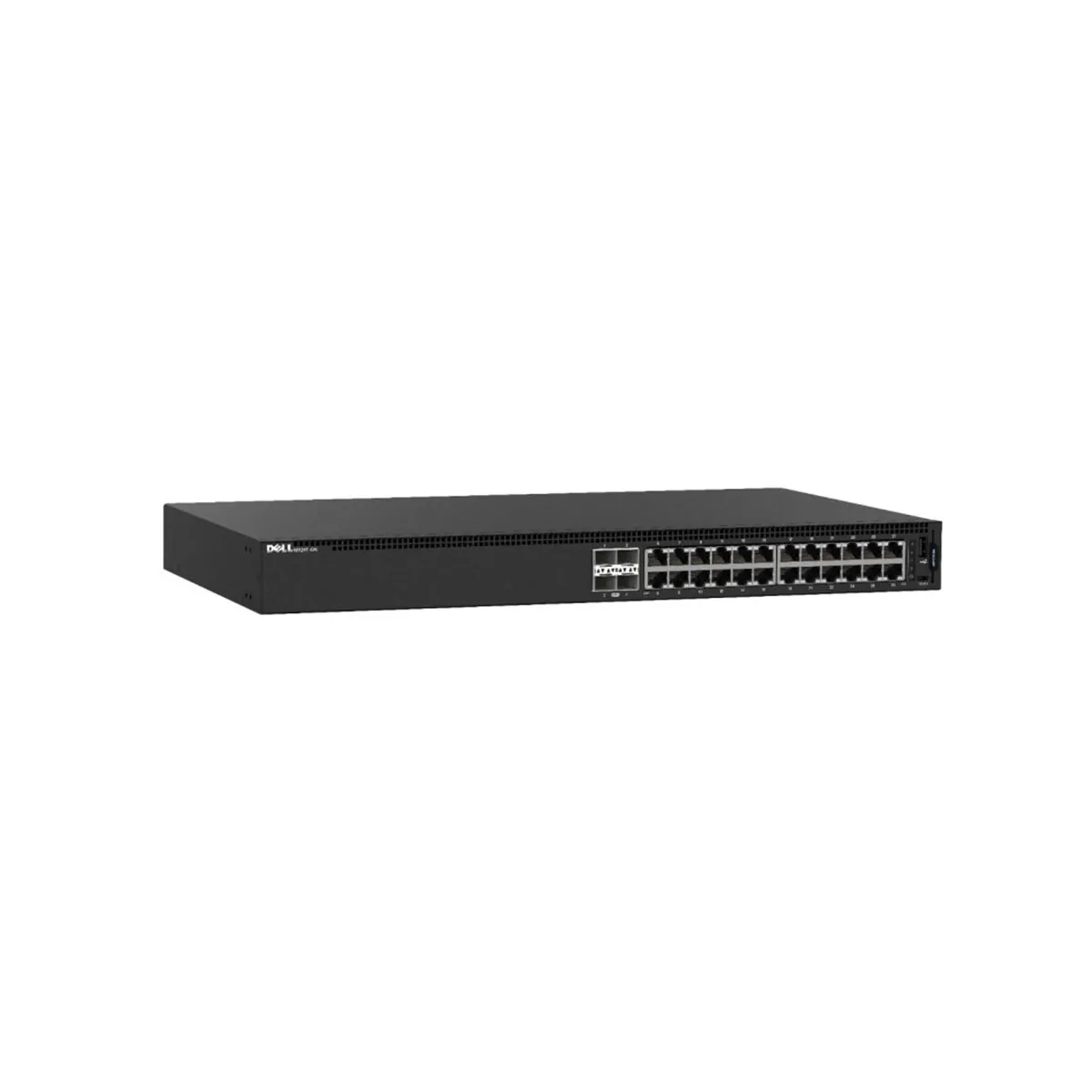 Dell PowerSwitch N1124P-ON - 24xRJ-45 1Gbps 4xSFP+ 10Gbps PoE+ Managed Switch (inc. Ears)