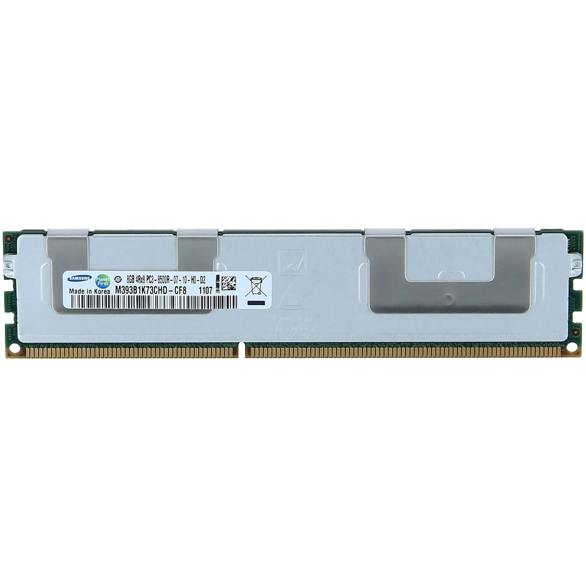 Samsung (M393B1K73CHD-CF8) - 8GB PC3-8500R (4Rx8, DDR3-1066MHz) RAM