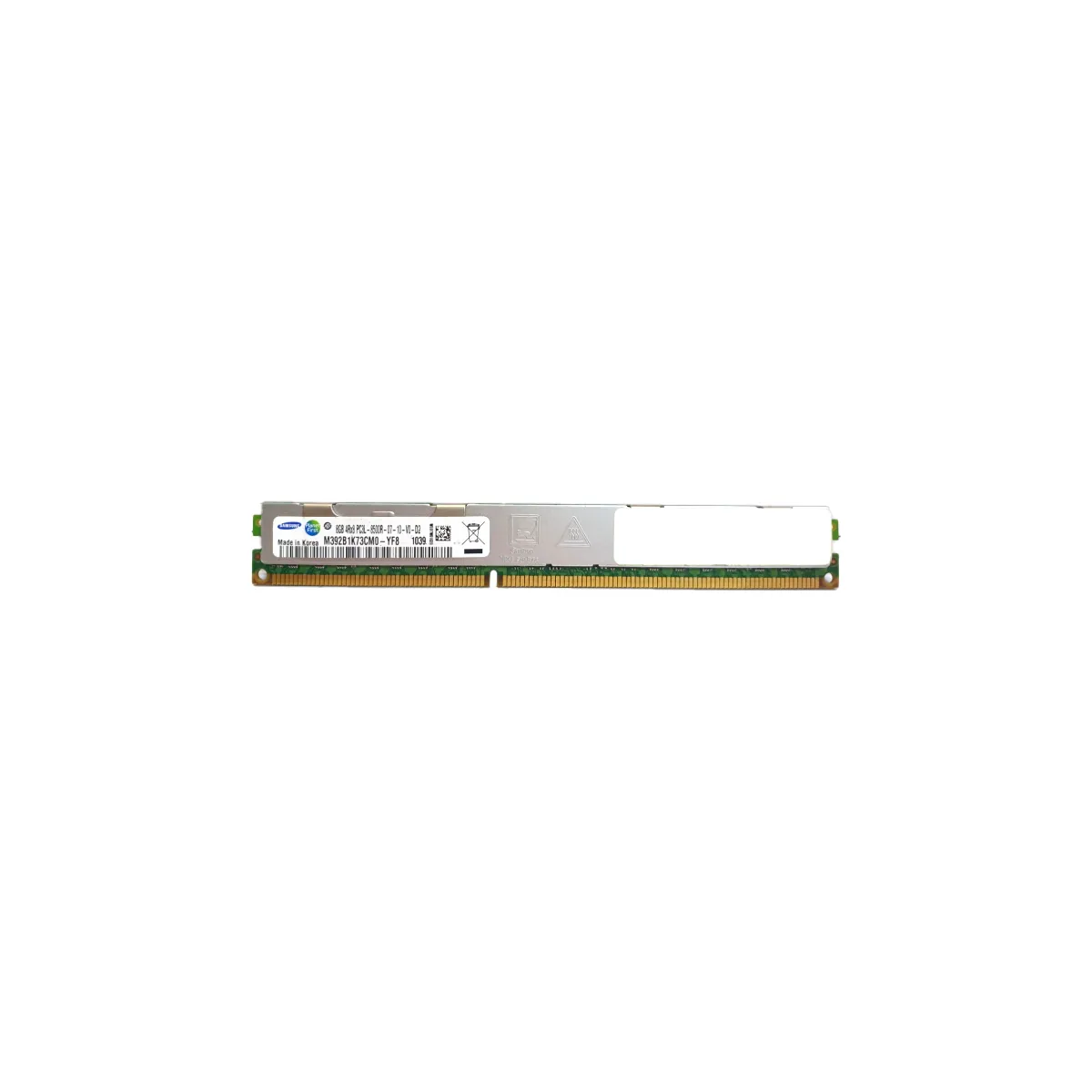 Samsung (M392B1K73CM0-YF8) - 8GB PC3L-8500R (4Rx8, DDR3-1066MHz) RAM